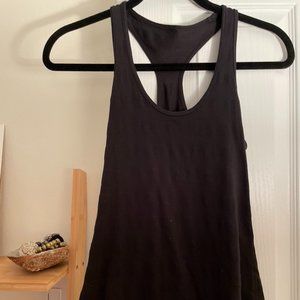 Lululemon Black Striped Tank